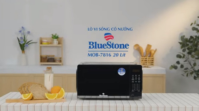 Lò vi sóng có nướng BlueStone MOB-7816 20 Lít