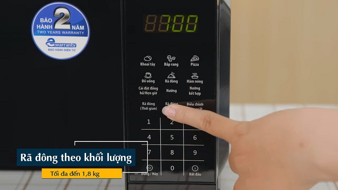 Rã đông theo khối lượng
