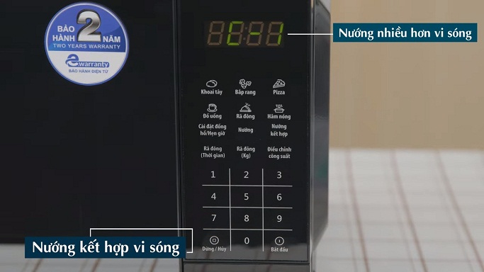 Chế độ Nướng kết hợp