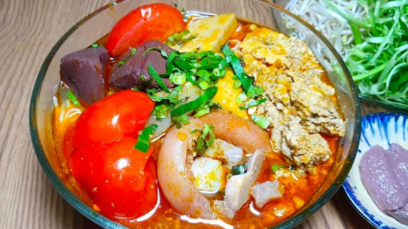 Mối quan hệ giữa bún riêu và cân nặng