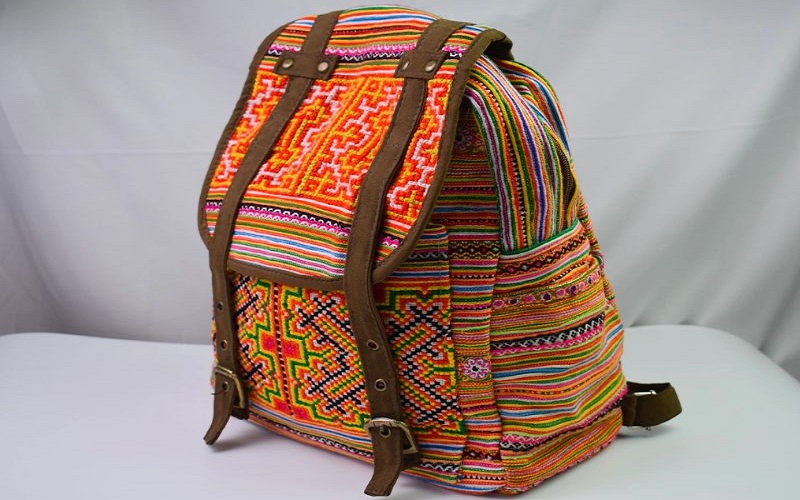 Ethnic backpack