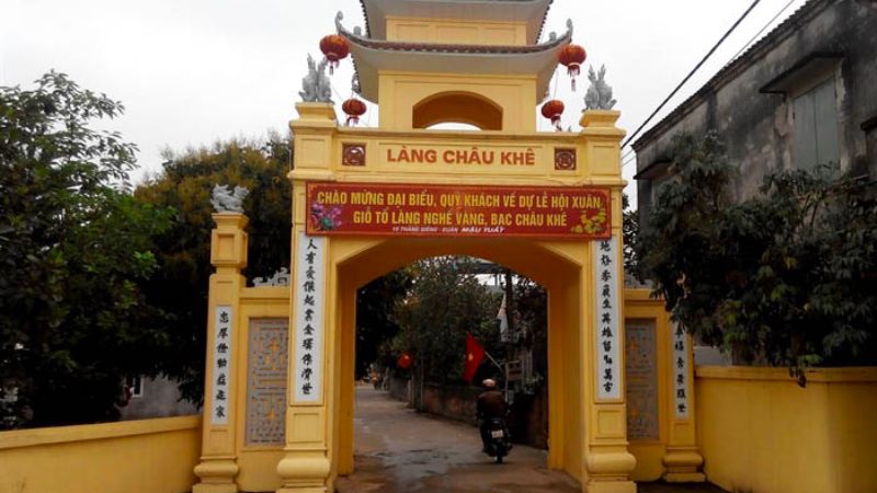 Làng nghề kim hoàn Châu Khê