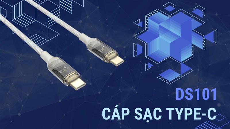 TOP 4 lý do nên mua cáp sạc C-to-C Xmobile DS101 1m vừa mở bán tại Thế Giới Di Động TOP 4 lý do nên mua cáp sạc C-to-C Xmobile DS101 1m vừa mở bán tại Thế Giới Di Động