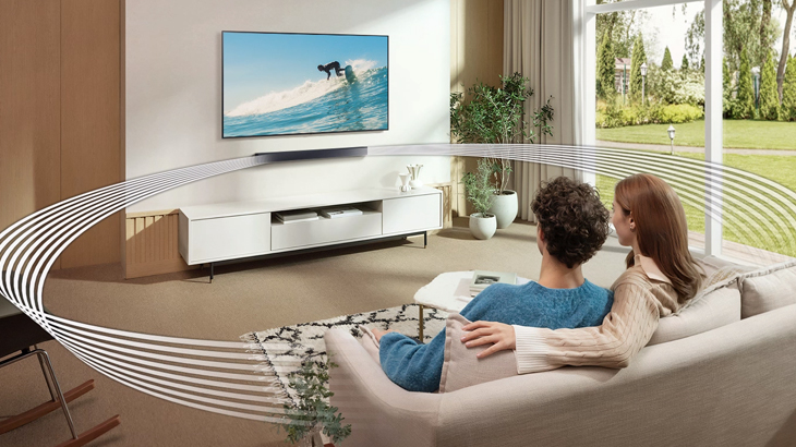 Hỗ trợ công nghệ Surround Sound Expansion