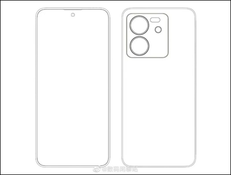 Hình ảnh render của Redmi K60 Ultra