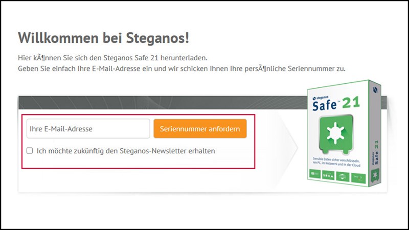 Cách sử dụng Steganos Safe 22 miễn phí