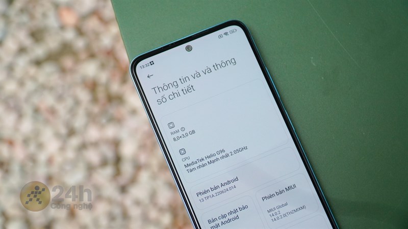 Đánh giá pin Redmi Note 12S