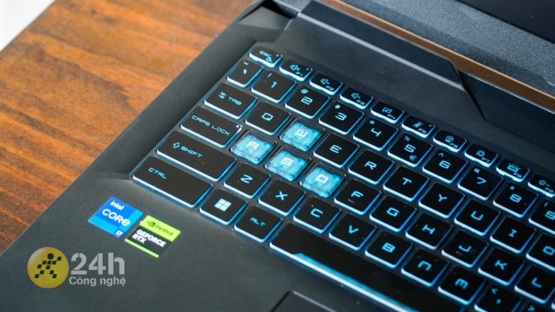 MSI Cyborg 15 A12VE được trang bị vi xử lý Intel Core i7-12650H