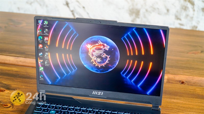 MSI Cyborg 15 A12VE còn hỗ trợ tần số quét màn hình 144 Hz