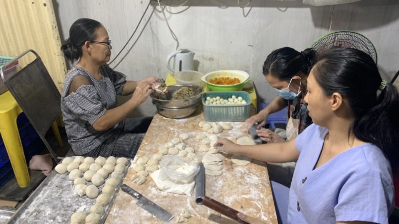 Bánh bao chiên Huỳnh Tịnh Của