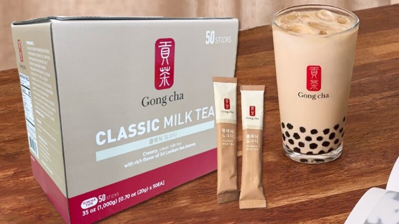 Bột trà sữa Gong Cha Classic Milk Tea của Gong Cha có gì đặc biệt?