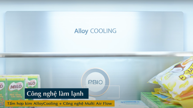 Tấm hợp Alloy Cooling trang bị bên trong tủ