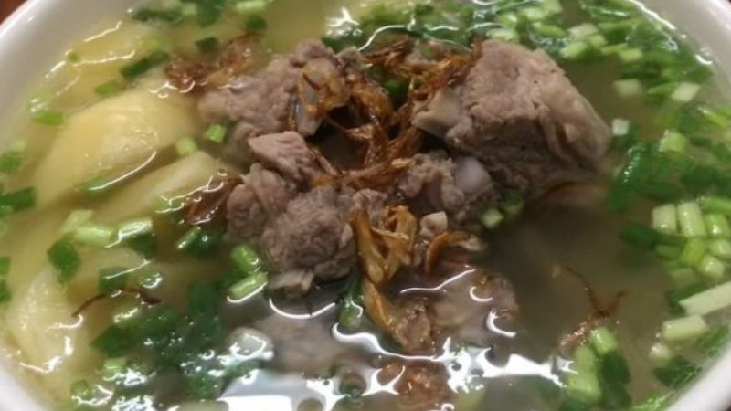 How to make new and greasy durian pork ribs soup