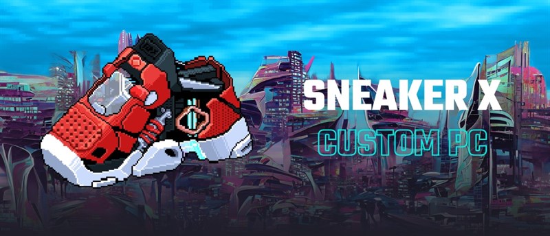 Sneaker X trên trang chủ của Cooler Master