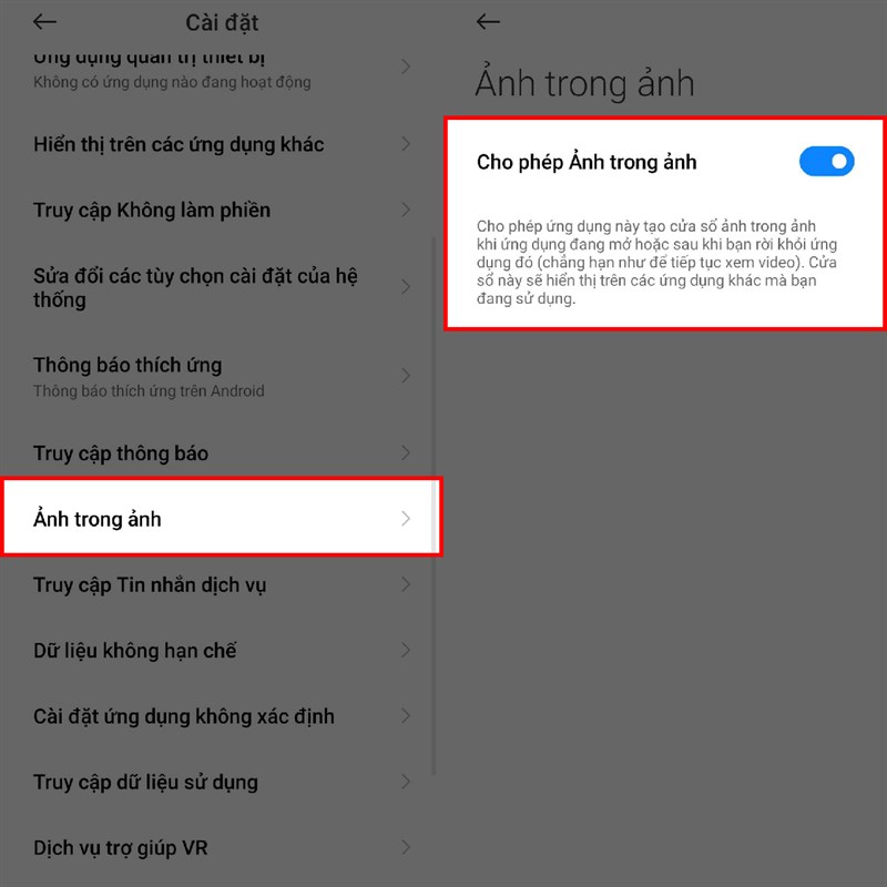 Cách dùng ảnh trong ảnh trên Redmi Note 12 Pro Cách dùng ảnh trong ảnh trên Redmi Note 12 Pro