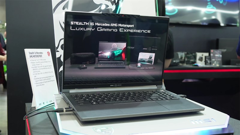 Với Intel Core i9 thế hệ 13 thì MSI Stealth 16 Mercedes-AMG hoàn toàn đáp ứng tốt mọi nhu cầu của bạn