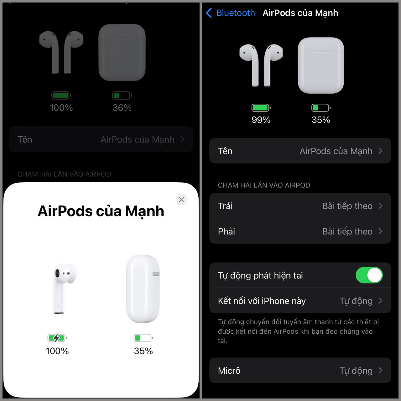 Cách kết nối AirPods