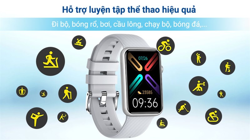 Rèn luyện không còn quá khó khi đã có BeFit WatchFit.