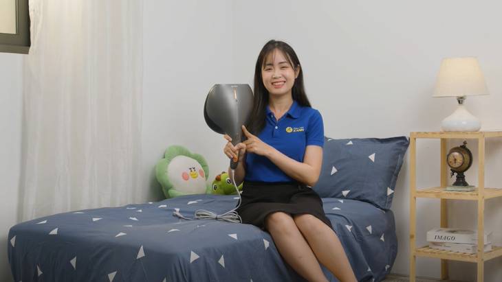 Máy hút bụi đệm giường nhỏ gọn, tiện lợi