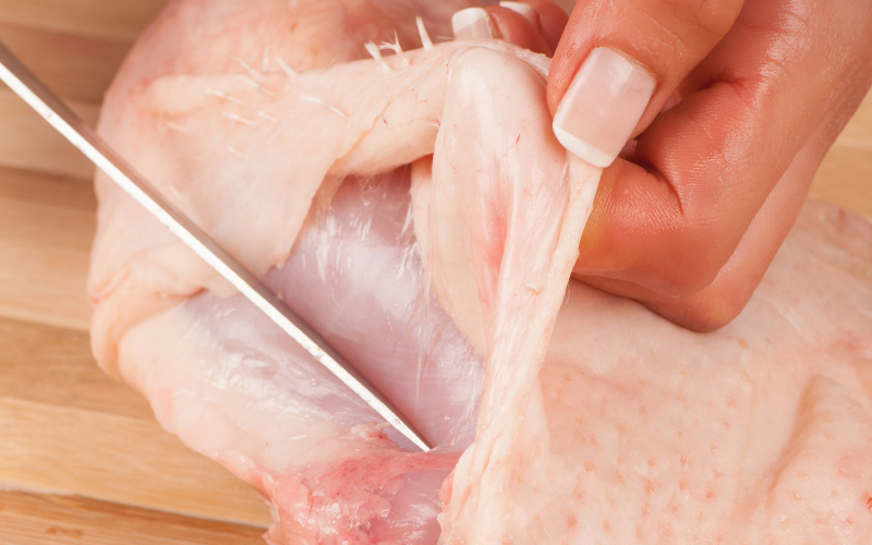 Thành phần dinh dưỡng trong da gà