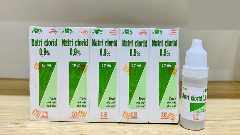 Thuốc nhỏ mắt Natri Clorid 0,9%