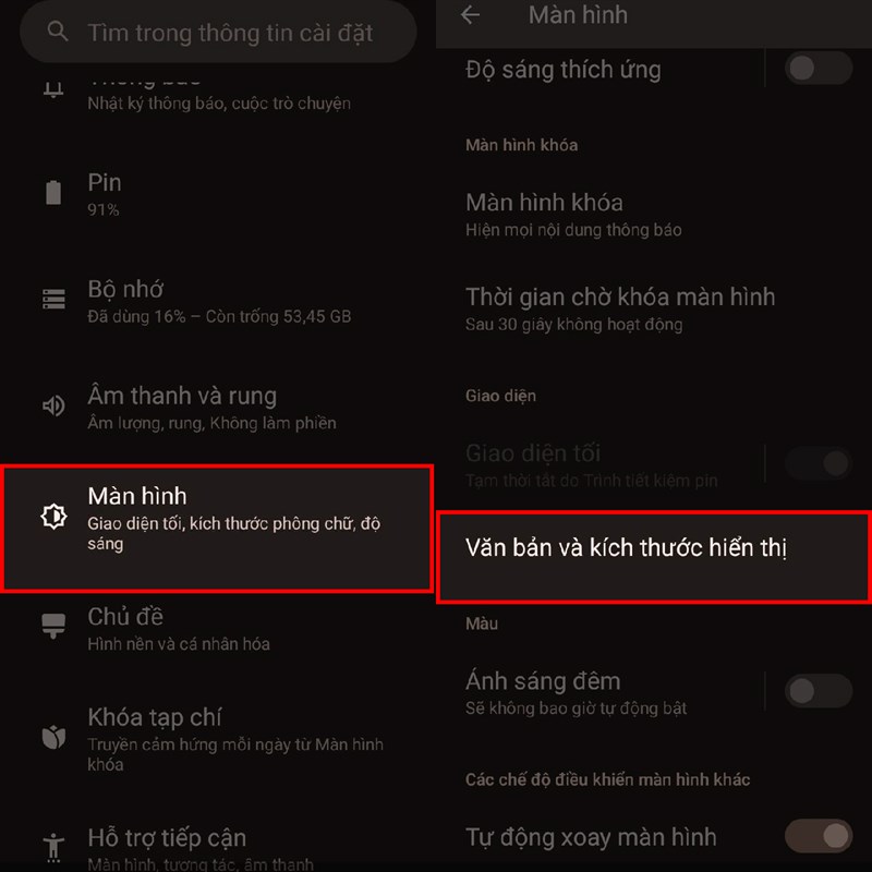 Hướng dẫn cách chỉnh cỡ chữ trên Redmi A2+
