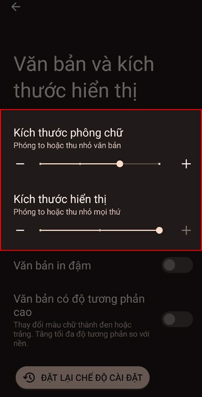 Hướng dẫn cách chỉnh cỡ chữ trên Redmi A2+