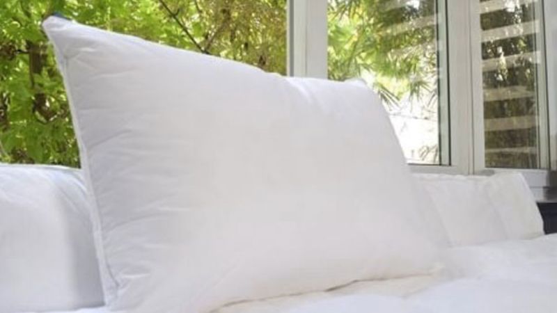 Correct way to wash goose feather pillows