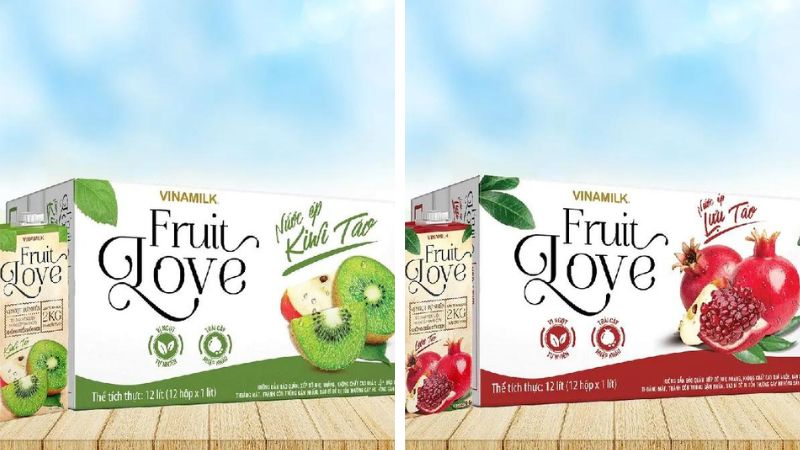 Những lưu ý khi sử dụng sản phẩm nước ép trái cây Vinamilk Fruit Love
