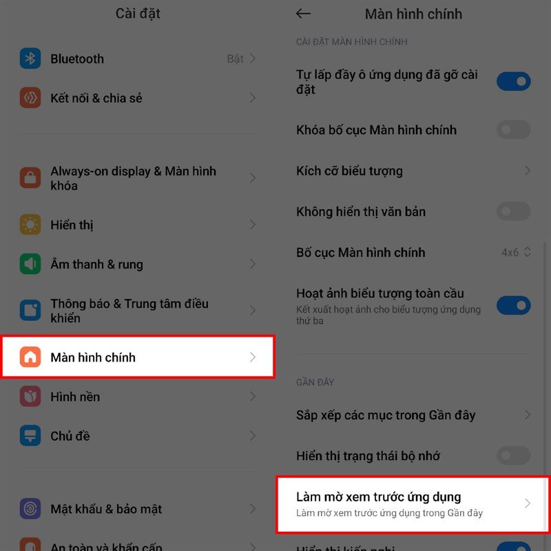 Cách dùng làm mờ xem trước trên Redmi Note 12S Cách dùng làm mờ xem trước trên Redmi Note 12S