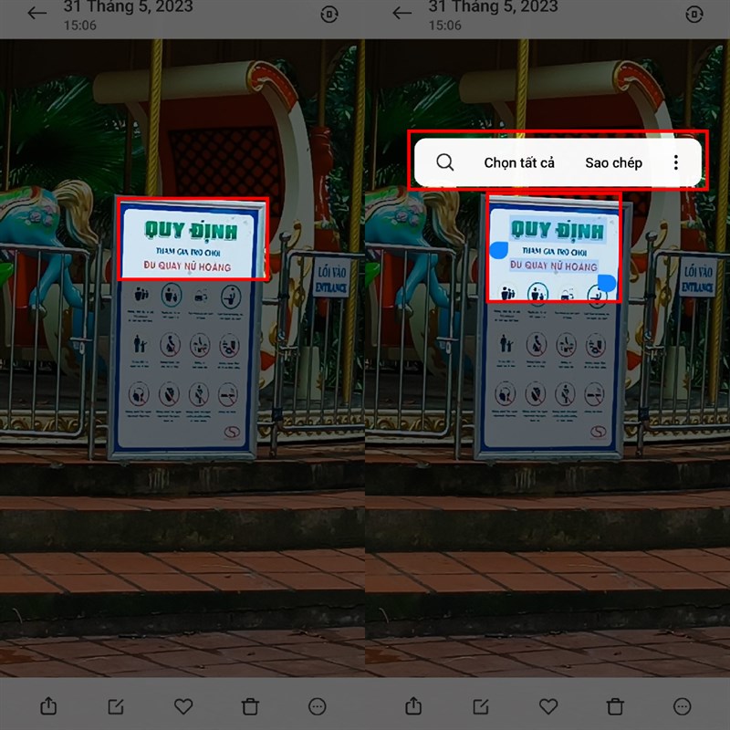 Cách lấy chữ trong ảnh trên Redmi Note 12S