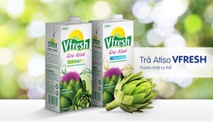 Thanh nhiệt cơ thể, vui khỏe ngày hè với Vfresh trà atiso từ Vinamilk