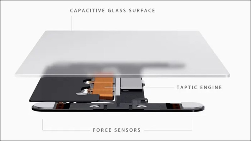 Taptic Engine sẽ được bảo vệ khỏi va chạm