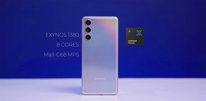 Galaxy F54 sở hữu bộ thông số cấu hình tốt với Exynos 1380