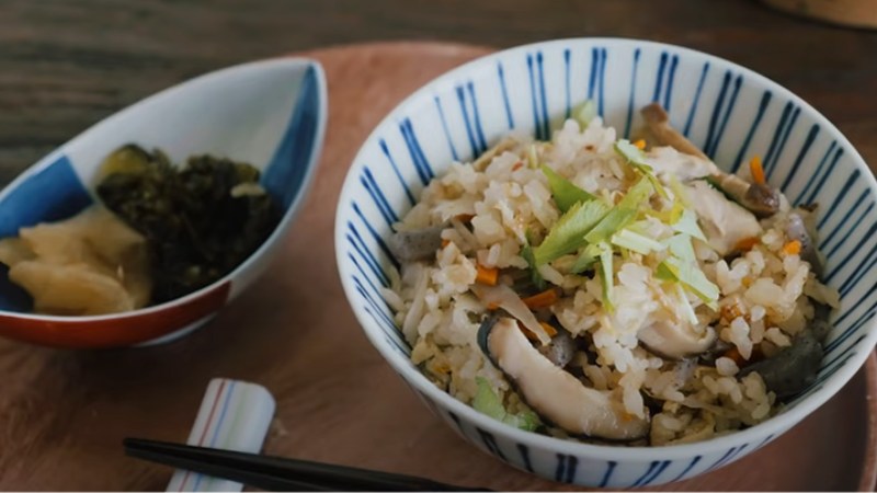 Pocket how to make Japanese style lazy rice is both compact and delicious