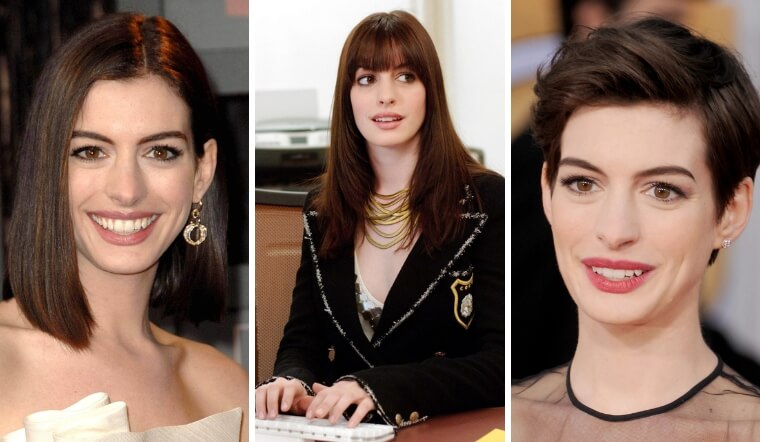 Thanh lịch với 5 kiểu tóc đẹp nhất của 'bông hồng nước Anh' Anne Hathaway