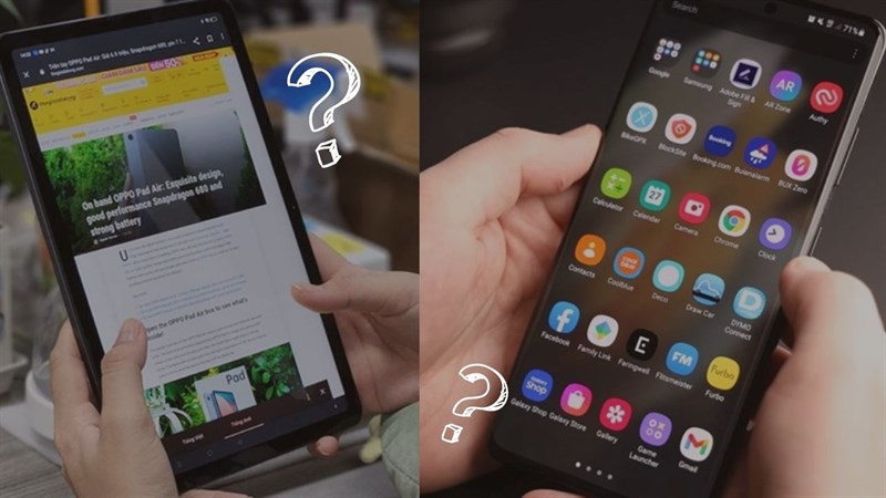 Kích thước hay sự linh hoạt - Nên chọn smartphone hay tablet cho trẻ?