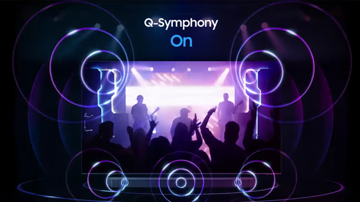 Q-Symphony là gì? Khám phá Công nghệ Âm thanh Đỉnh cao trên Tivi Samsung