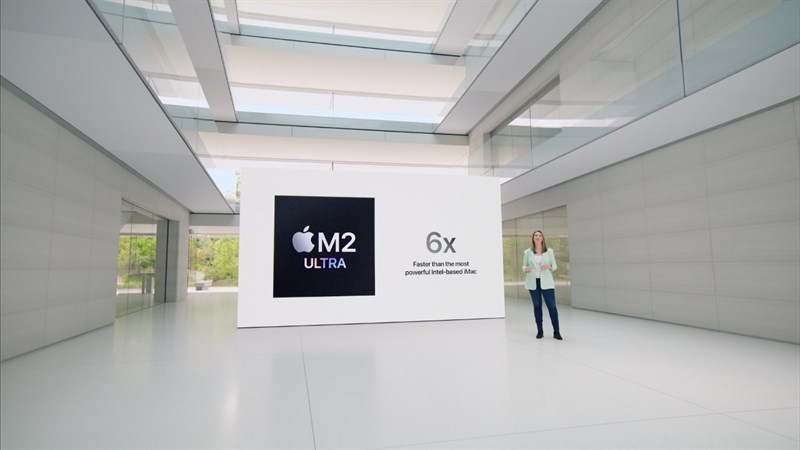 Apple đã giới thiệu chip M2 Ultra tại sự kiện WWDC 2023. Apple đã giới thiệu chip M2 Ultra tại sự kiện WWDC 2023.