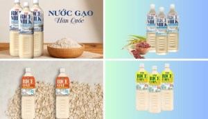 Dinh dưỡng mỗi ngày với nước gạo rang OKF