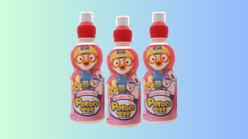 Nước trái cây Pororo vị dâu 235ml