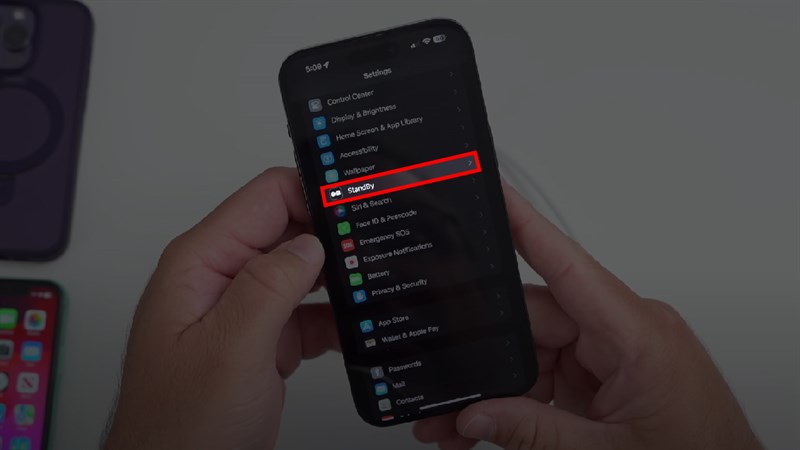 Cách dùng StandBy trên iOS 17