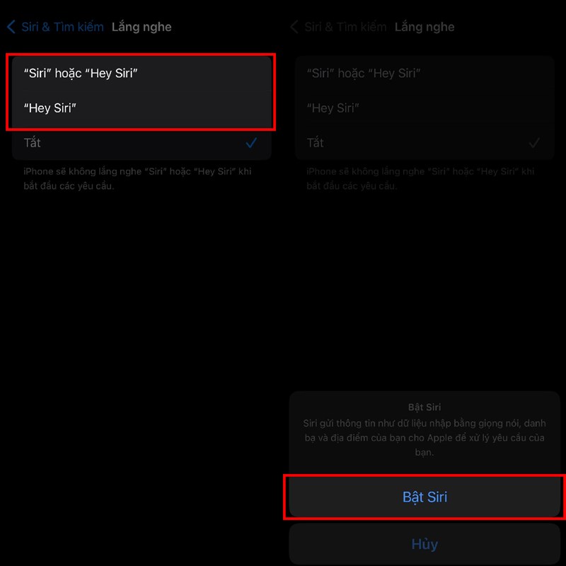 Hướng dẫn chỉnh cách gọi Siri trên iOS 17