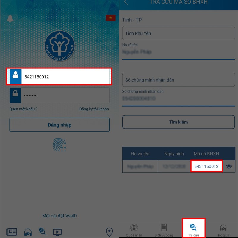 Hướng dẫn cách lấy lại mật khẩu VssID