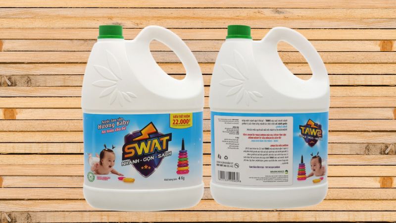 Nước lau sàn Swat hương baby