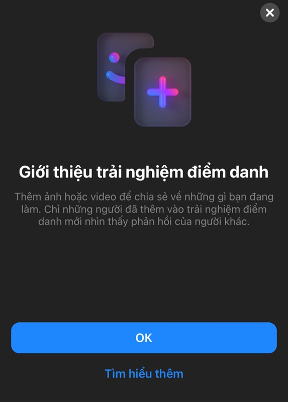 Messenger bổ sung thêm tính năng Điểm danh mới