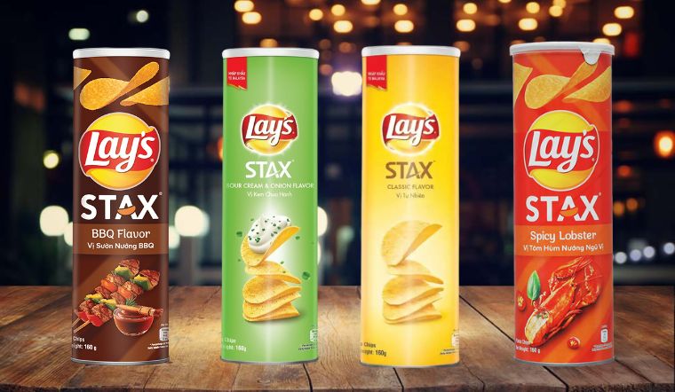 Điểm qua 4 hương vị snack khoai tây miếng từ Lay’s Stax Malaysia
