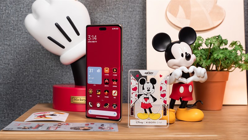 Với Dimensity 8200-Ultra thì Xiaomi CIVI 3 Disney có thể đáp ứng mọi nhu cầu của bạn