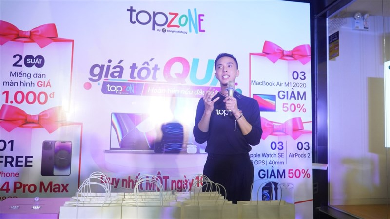 Toàn cảnh sự kiện giá tốt QUÁ tại TopZone