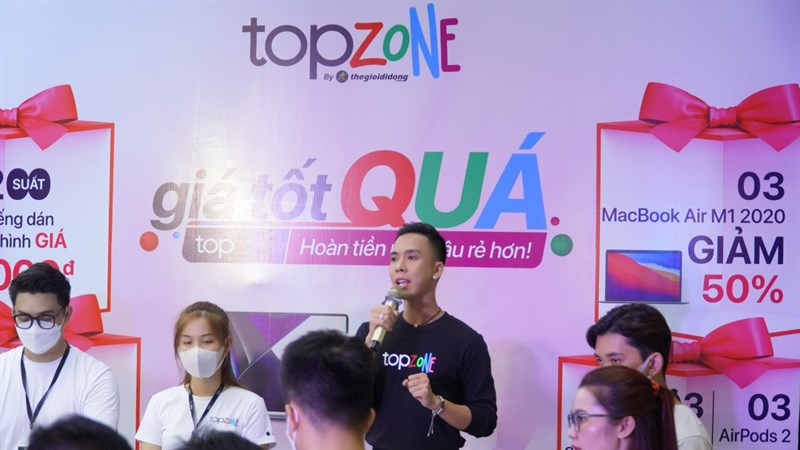 Toàn cảnh sự kiện giá tốt QUÁ tại TopZone